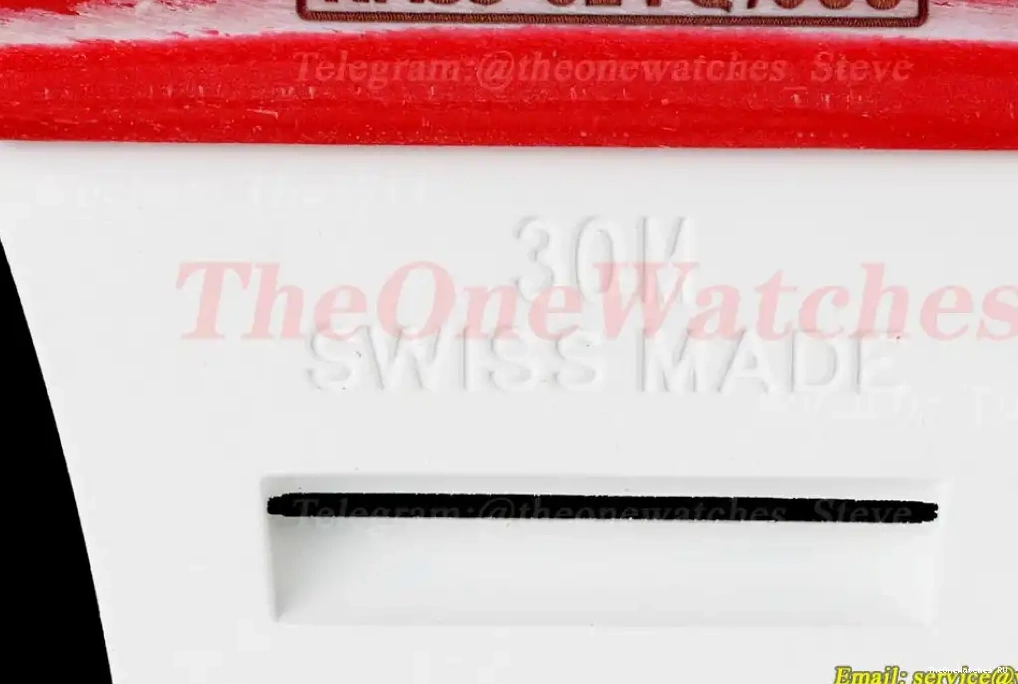 Dial on Carbon RM035-02 White Skeleton V5 RU Strap NH05A ZF 0329
